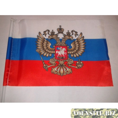 Флаг РФ с орлом