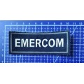 Полоса EMERCOM  черная простая распродажа