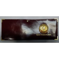 Обложка кожаная на удостоверение с жетоном Ветеран Госбезопасности