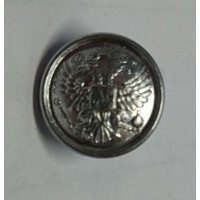 Пуговица малая металл серебро с ободком