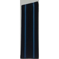 Погоны ВВС, ВДВ, ВКС на китель синего цвета старшего офицерского состава со скосом