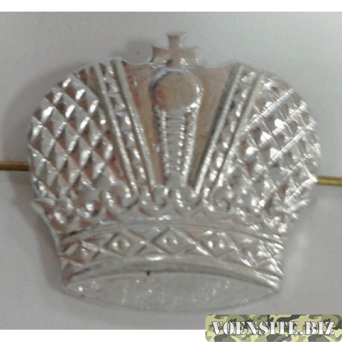 Эмблема петличная Казачья серебро металл