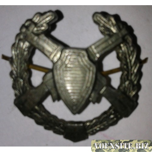 Эмблема петличная пограничные войска с венком защита металл